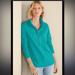 Soft Surroundings Neera French Terry Tunic